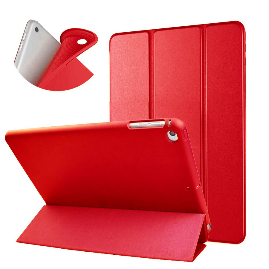 Аксессуары для сотовых оптом: Чехол-книга на силиконовой основе для планшета Xiaomi mi Pad 5/5 Pro красный