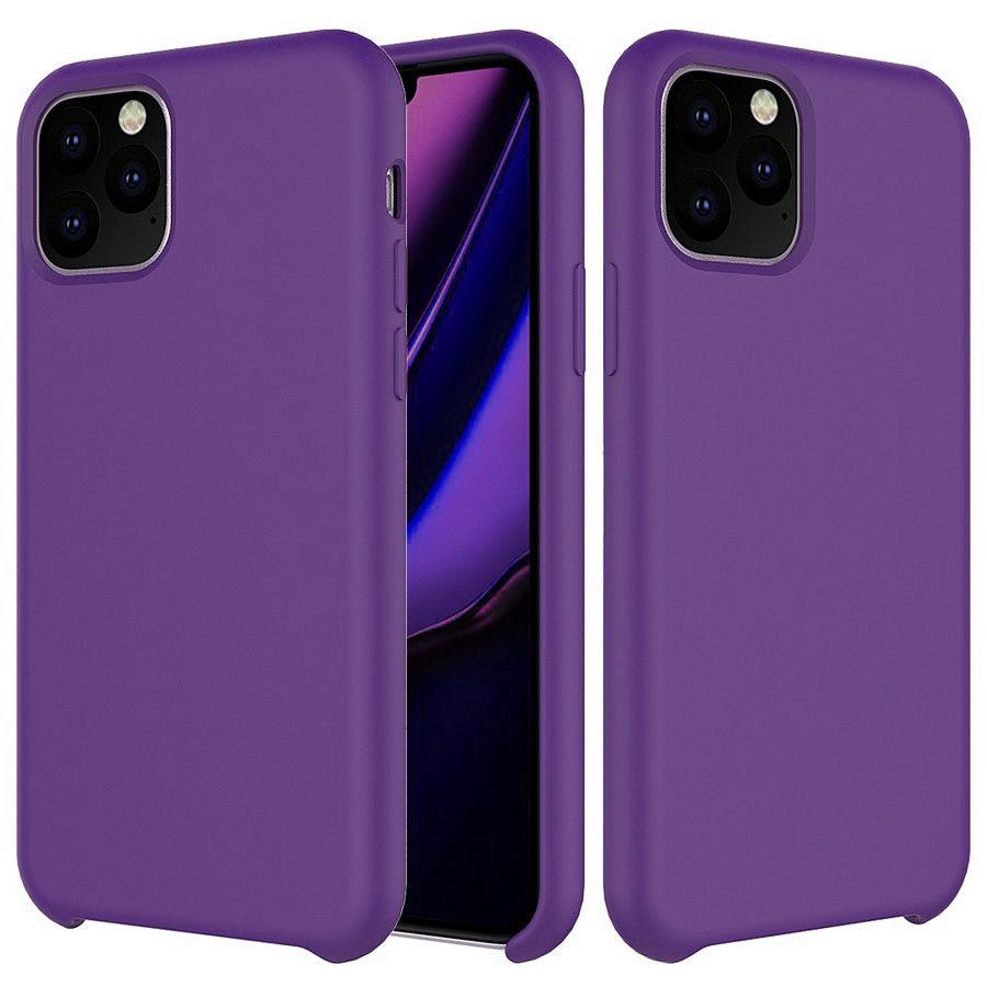 Аксессуары для сотовых оптом: Силиконовая накладка без логотипа (Silicone Case) для Apple iPhone 11 Pro фиолетовый