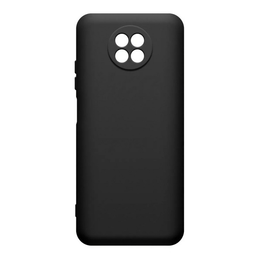 Аксессуары для сотовых оптом: Силиконовая накладка тонкая для Xiaomi Redmi Note 9T черный