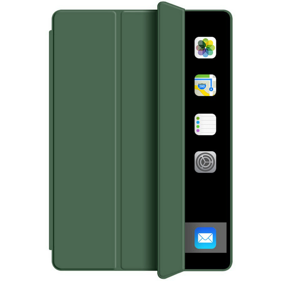 Аксессуары для сотовых оптом: Чехол-книга Smart Case без логотипа для планшета Apple iPad Pro 11 (2021) темно-зеленый