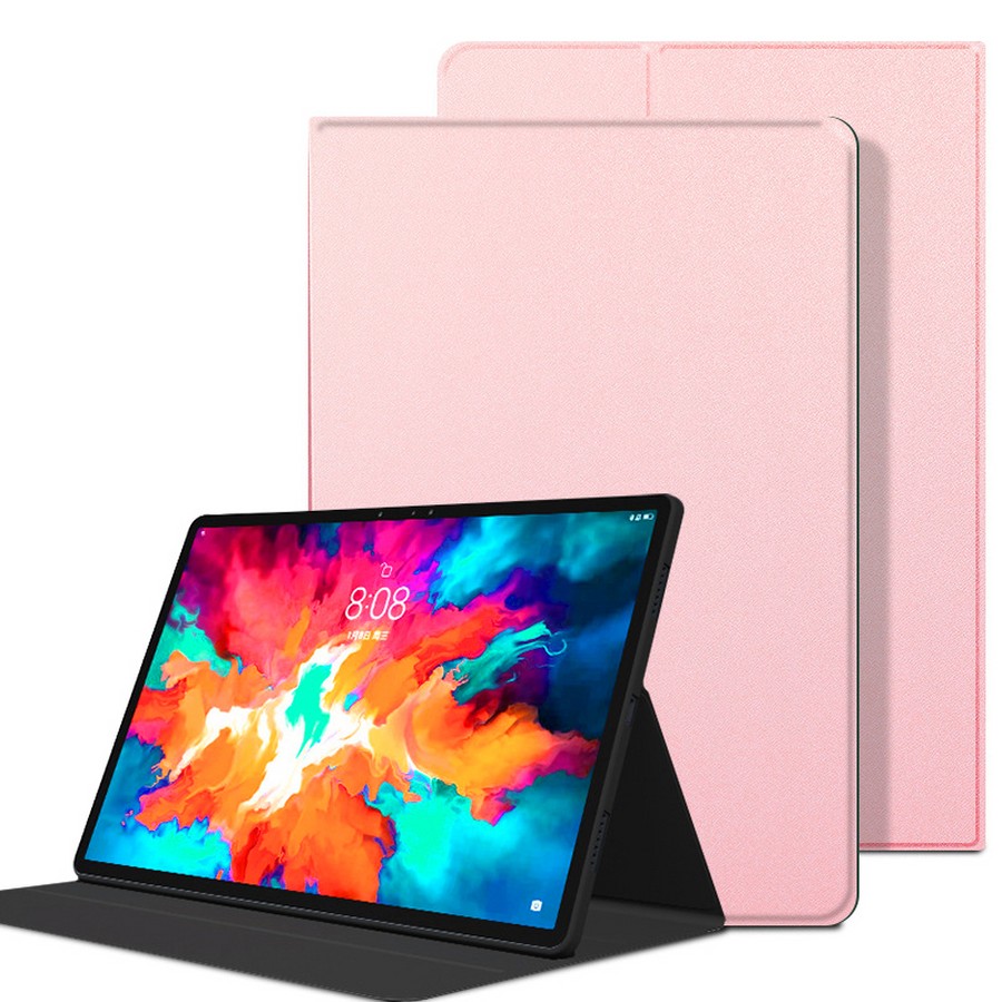Аксессуары для сотовых оптом: Чехол-книга на силиконовой основе для планшета Xiaomi mi Pad 5/5 Pro розовое-золото