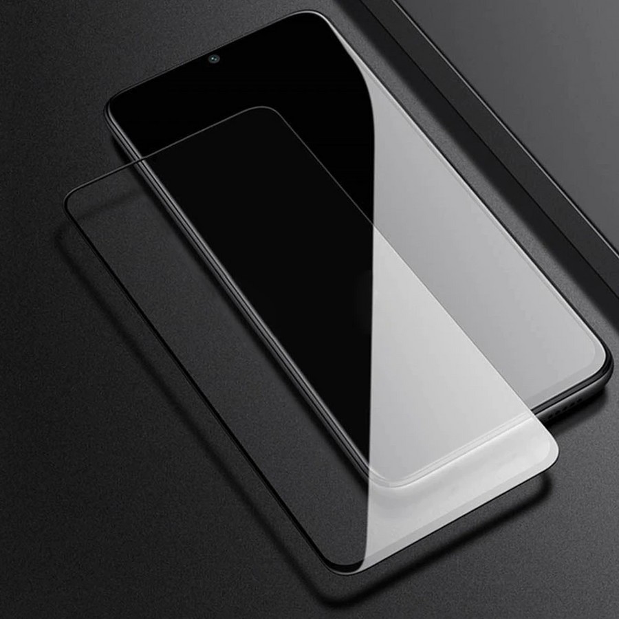 Аксессуары для сотовых оптом: Защитное стекло 3D/5D/6D/9D/10D полноэкранное Full Glue (тех.пак) для Xiaomi Redmi Poco M4 pro черный