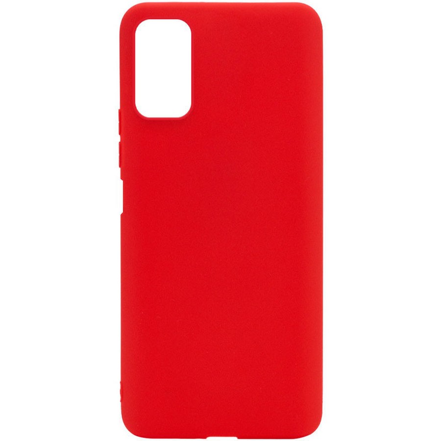 Аксессуары для сотовых оптом: Силиконовая накладка тонкая для Xiaomi Poco M4 Pro красный
