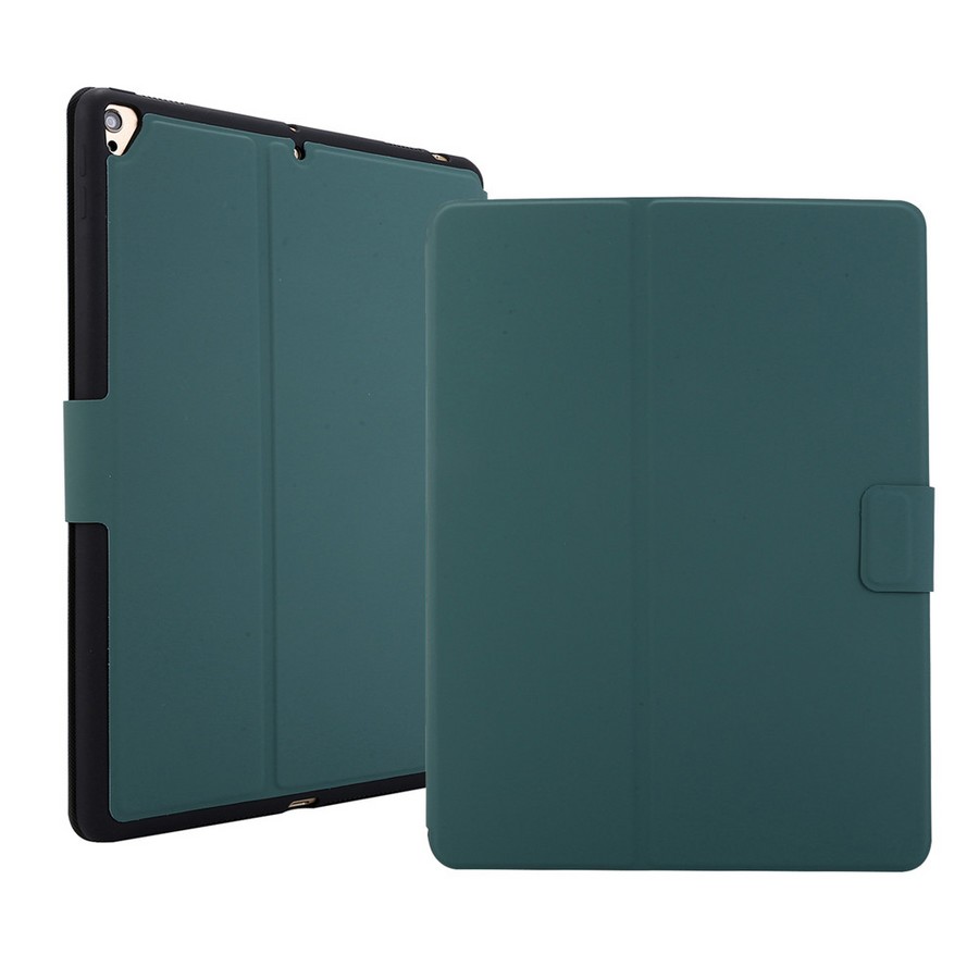 Аксессуары для сотовых оптом: Чехол-книга на магните для планшета Apple iPad 7 10.2/iPad Air 3 10.5 (2019) с отсеком для стилуса темно-зеленый