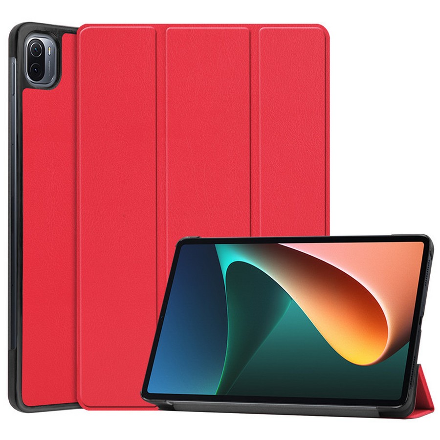 Аксессуары для сотовых оптом: Чехол-книга Fashion Case для планшета Xiaomi mi Pad 5/5 Pro красный