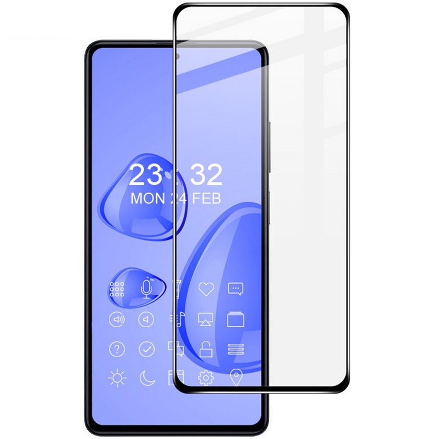 Аксессуары для сотовых оптом: Защитное стекло 3D/5D/6D/9D/10D полноэкранное Full Glue (тех.пак) для Xiaomi Poco X5 Pro/Redmi Note 12 Pro черный