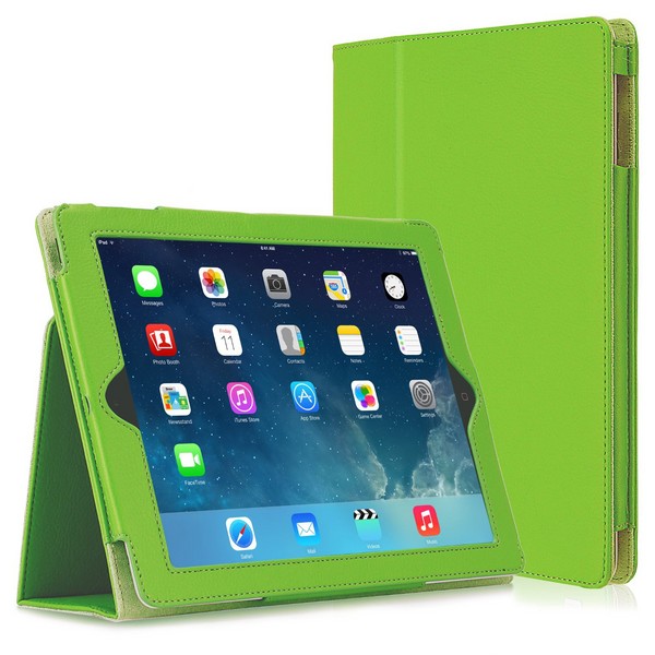 Аксессуары для сотовых оптом: Чехол-книга вставной для планшета Apple iPad  mini 4 зеленый