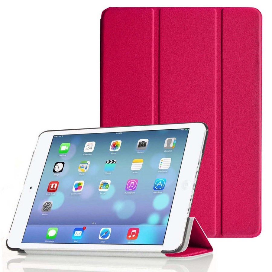 Аксессуары для сотовых оптом: Чехол-книга Smart Case для планшета  Apple iPad Pro 9.7 малиновый