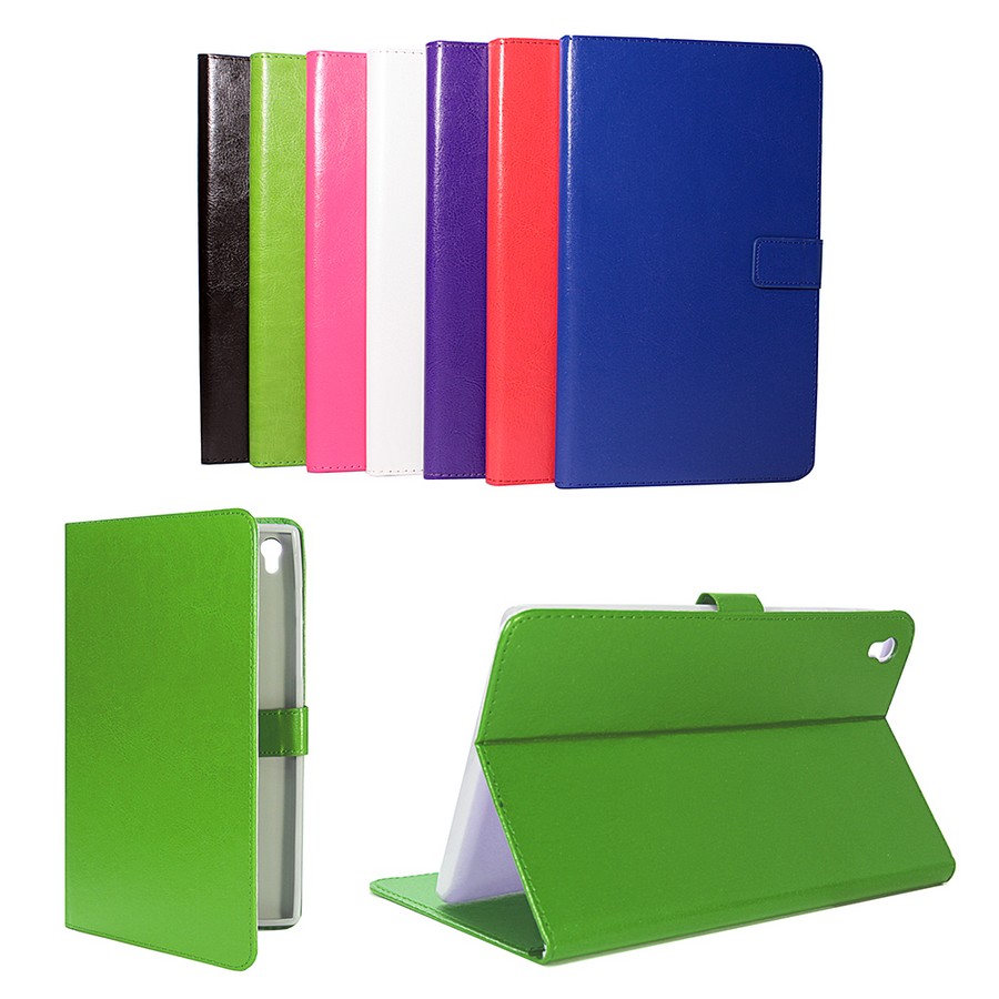 Аксессуары для сотовых оптом: Чехол-книга для планшета на силиконе для Samsung Tab S2 (8 дюймов) зеленый