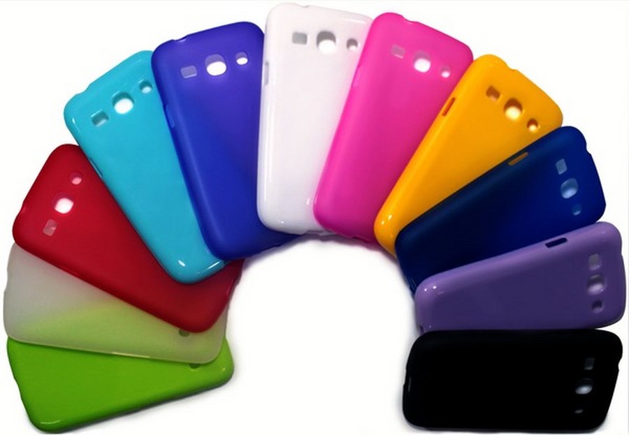 Аксессуары для сотовых оптом: Силиконовая накладка для Samsung J2 фиолетовая