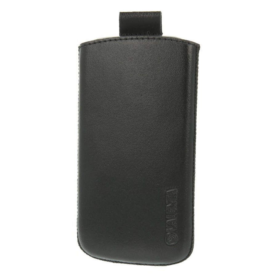 Аксессуары для сотовых оптом: Чехол с ремешком (натуральная кожа) Valenta для Samsung S3 черный