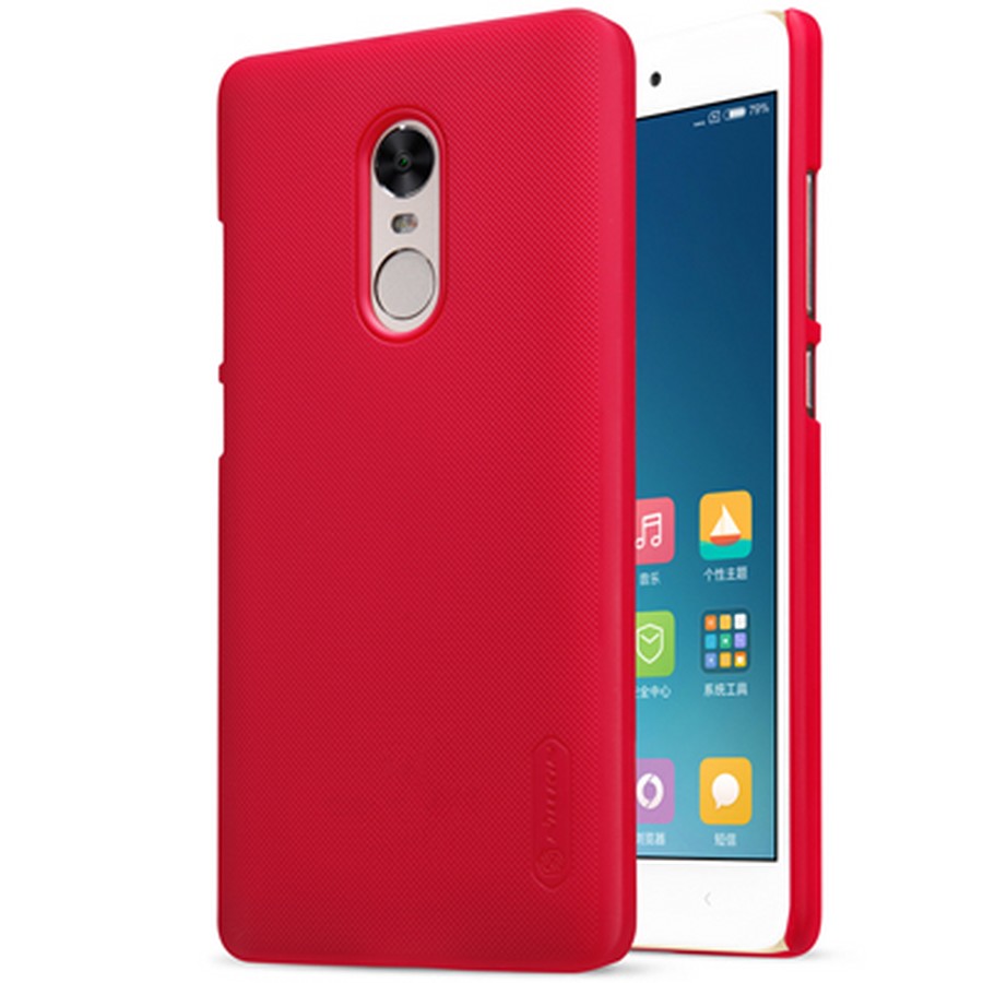 Аксессуары для сотовых оптом: Пластиковая накладка Nillkin Frosted Shield для Xiaomi Redmi Note 4x красный