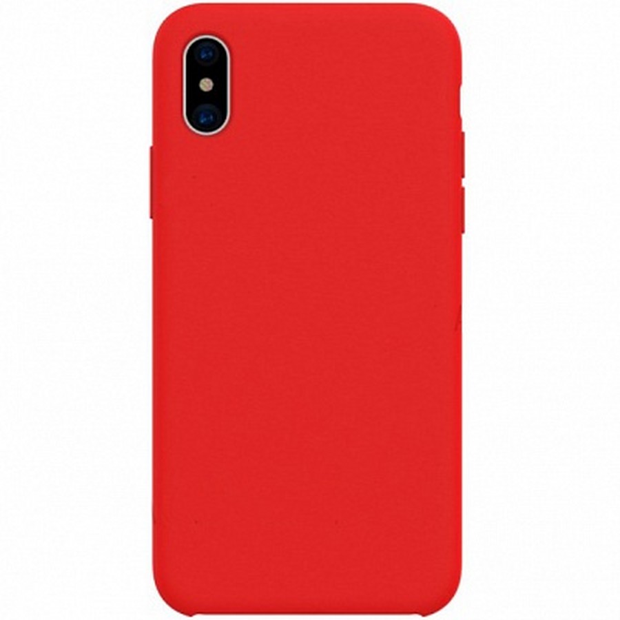 Аксессуары для сотовых оптом: Силиконовая накладка Totu Design для Apple iPhone X красный