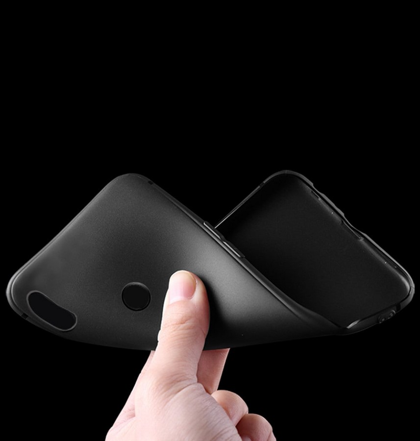 Аксессуары для сотовых оптом: Силиконовая накладка тонкая для Xiaomi Redmi S2 черный