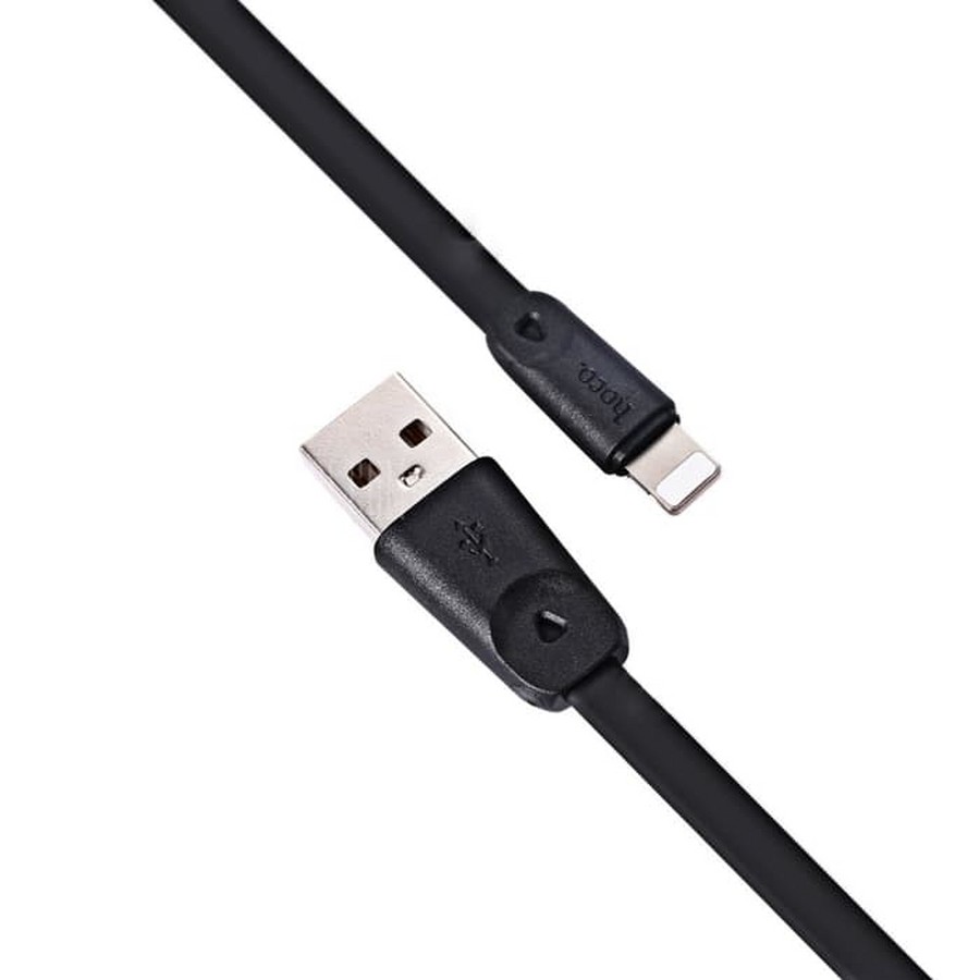 Аксессуары для сотовых оптом: USB кабель Hoco X9 Lightning 1m черный