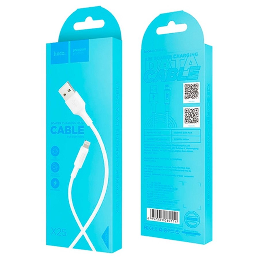    : USB  Hoco X25 Lightning 1m 