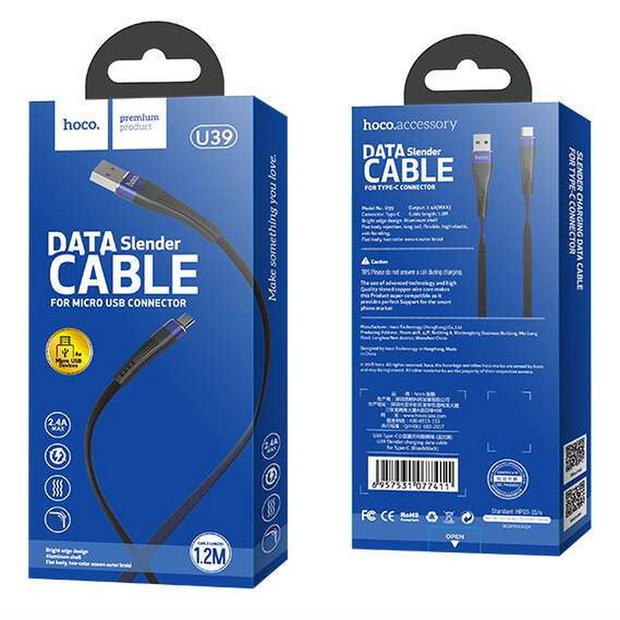    : USB  Hoco U39 micro 1.2m 
