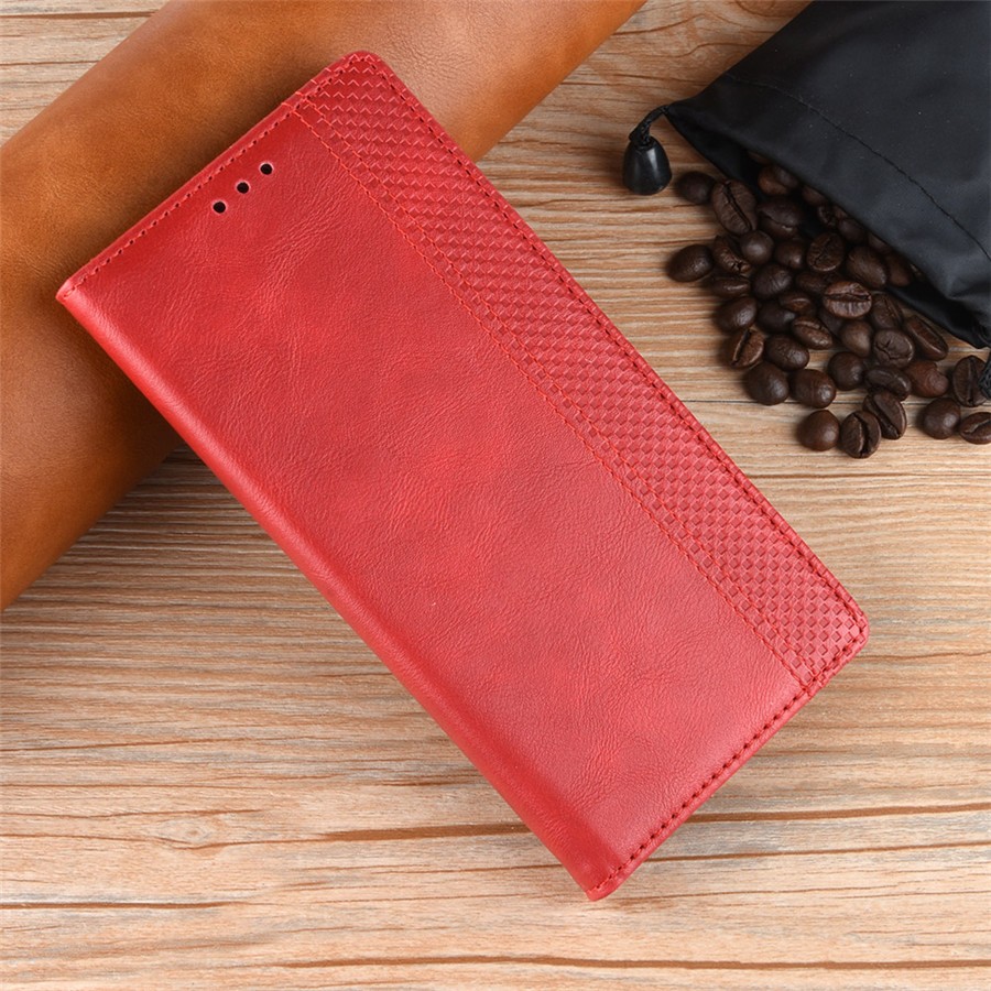 Аксессуары для сотовых оптом: Чехол-книга боковая Premium 2 для Xiaomi Note 13 Pro 5G красный