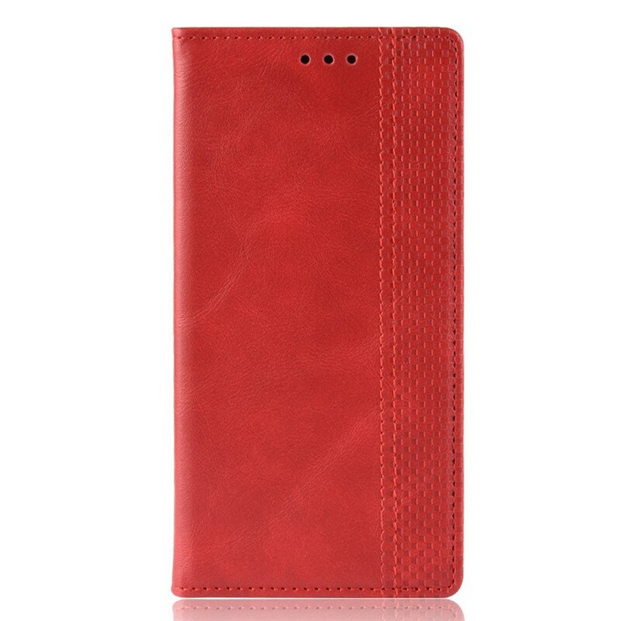 Аксессуары для сотовых оптом: Чехол-книга боковая Premium 2 для Xiaomi Poco M5 красный