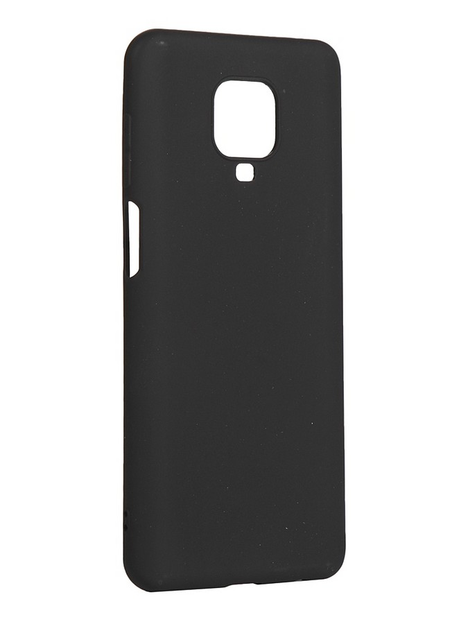 Аксессуары для сотовых оптом: Силиконовая накладка тонкая для Xiaomi Redmi Note 9 черный