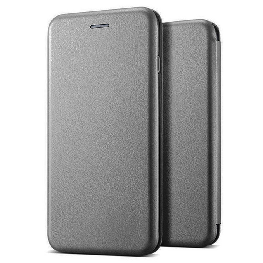 Аксессуары для сотовых оптом: Чехол-книга боковая для Huawei Honor X8 серый