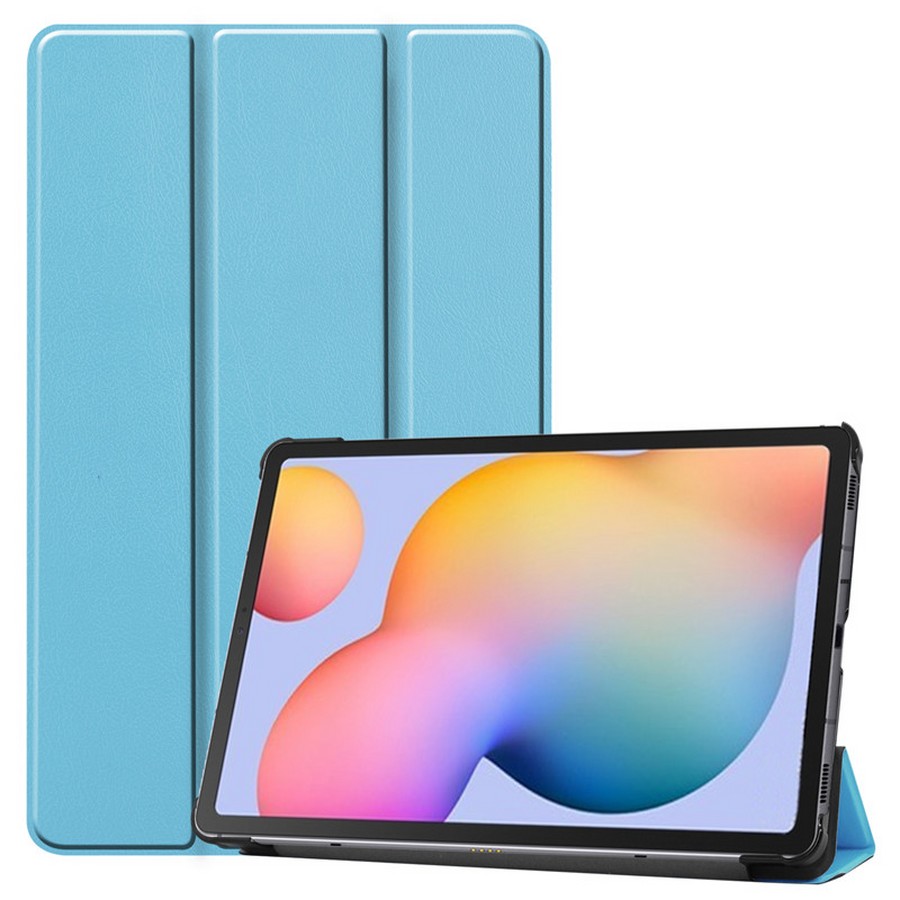 Аксессуары для сотовых оптом: Чехол-книга Smart Case для планшета Samsung T110/T116/T230/T231 Tab A (7.0) голубой