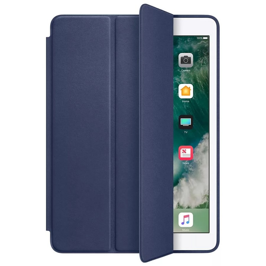 Аксессуары для сотовых оптом: Чехол-книга Smart Case без логотипа для планшета Apple iPad Pro 12.9 (2021) темно-синий