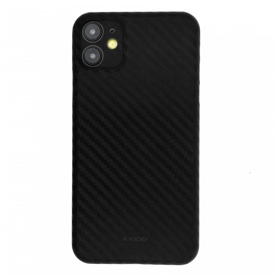    :   Premium K-Doo Air Carbon Ultra slim (0,45 )  Apple iPhone 12 (6.1) 2 Lenses 