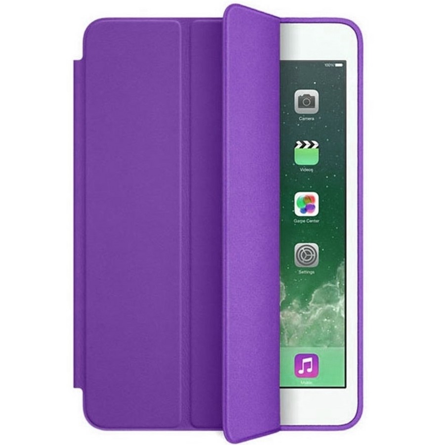 Аксессуары для сотовых оптом: Чехол-книга Smart Case без логотипа для планшета Apple iPad Pro 12.9 (2020) темно-сиреневый