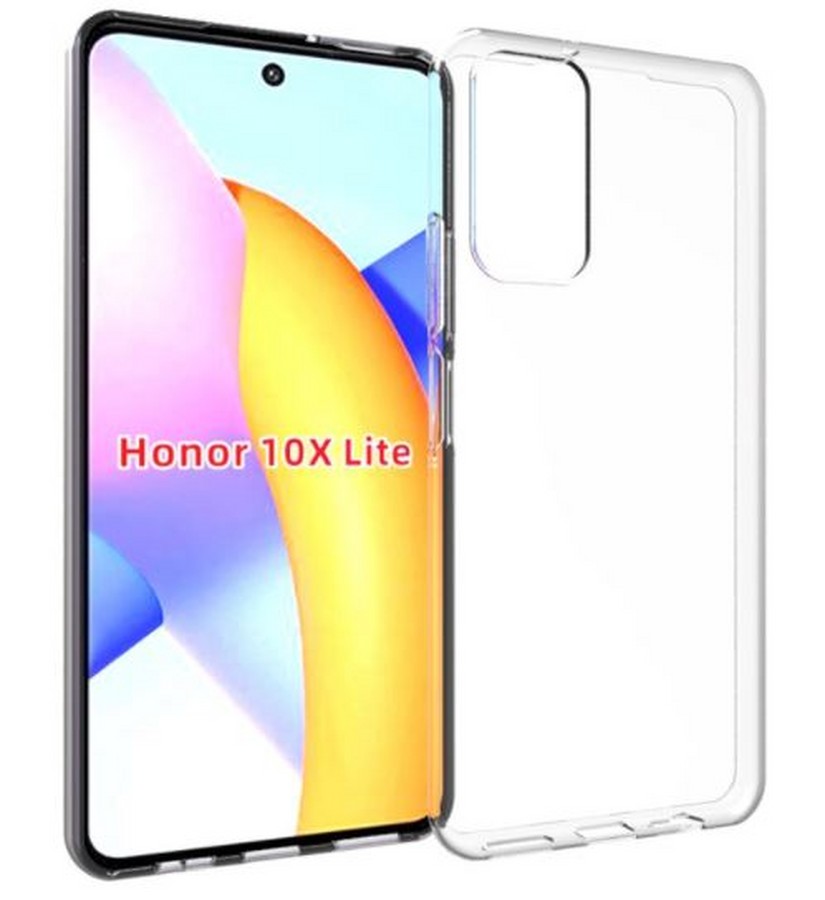 Аксессуары для сотовых оптом: Силиконовая накладка 0.6 мм для Huawei Honor 10X Lite прозрачный