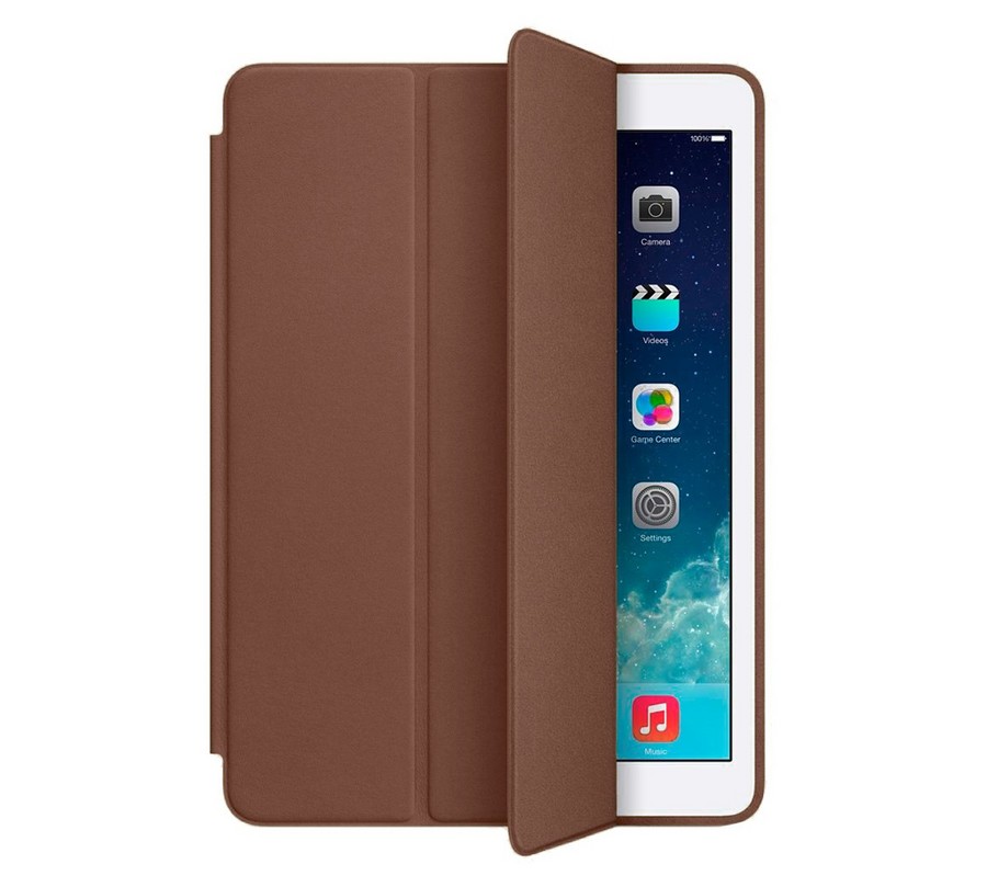 Аксессуары для сотовых оптом: Чехол-книга Smart Case для планшета Apple iPad Air 2 коричневый
