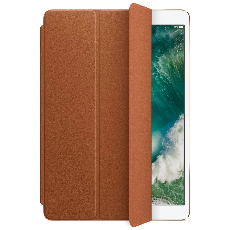 Аксессуары для сотовых оптом: Чехол-книга Smart Case без логотипа для планшета Apple iPad (2019) 10.2 коричневый