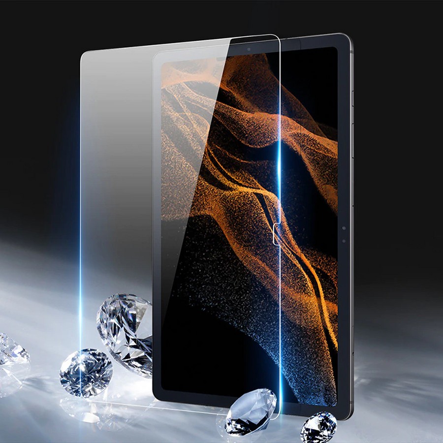 Аксессуары для сотовых оптом: Защитное стекло 0.33 мм (тех.пак.) для планшета Samsung Tab S8 Ultra
