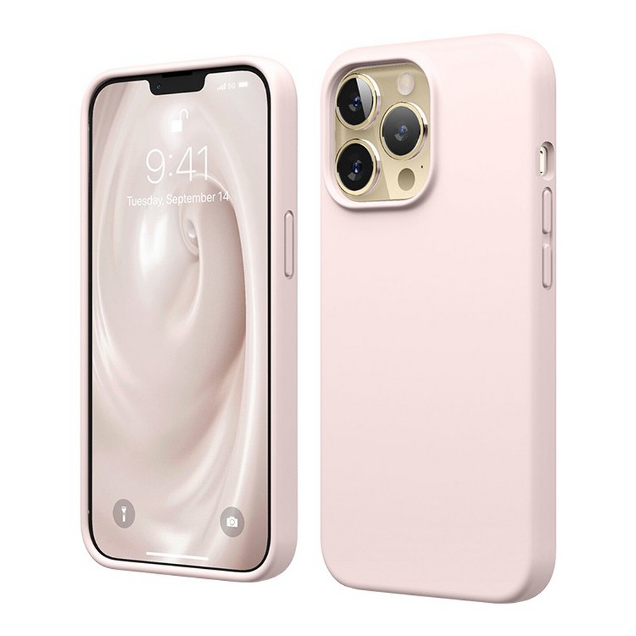Аксессуары для сотовых оптом: Силиконовая накладка (Silicone Case) для Apple iPhone 15 (6.1) кремовый
