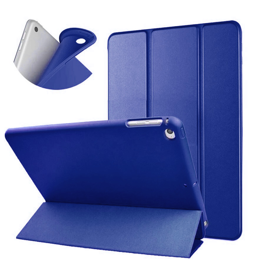 Аксессуары для сотовых оптом: Чехол-книга на силиконовой основе для планшета Apple iPad 10/Air 4 2022 (10.9) синий