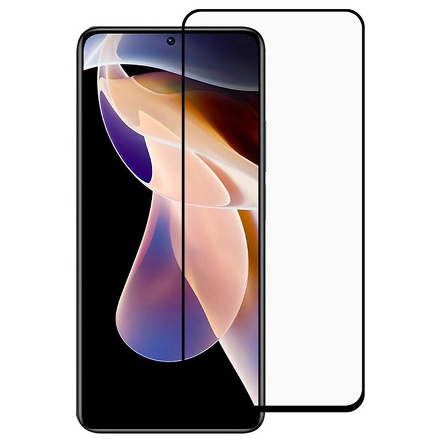 Аксессуары для сотовых оптом: Защитное стекло 3D/5D/6D/9D/10D полноэкранное Full Glue (тех.пак) для Xiaomi mi 12T/Xiaomi mi 12T pro черный