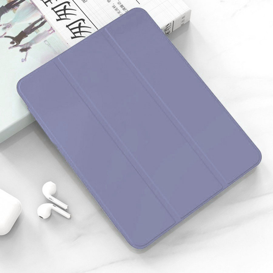 Аксессуары для сотовых оптом: Чехол-книга на силиконовой основе для планшета Xiaomi mi Pad 10.6 серо-синий
