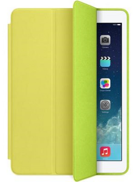 Аксессуары для сотовых оптом: Чехол-книга Smart Case для планшета Apple iPad Air лимонный