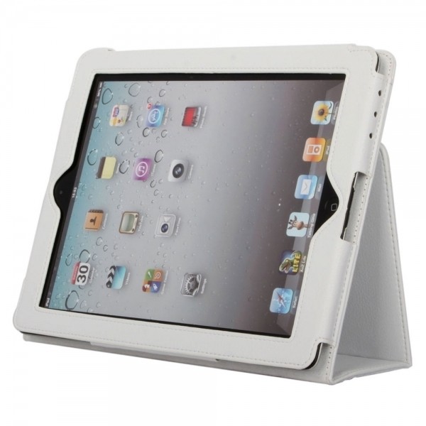 Аксессуары для сотовых оптом: Чехол-книга вставной для планшета Apple iPad  mini 4 белый