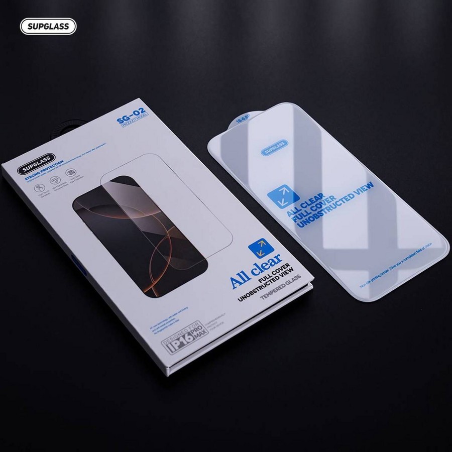    :   3D  Supglass  Apple iPhone 16 pro max 