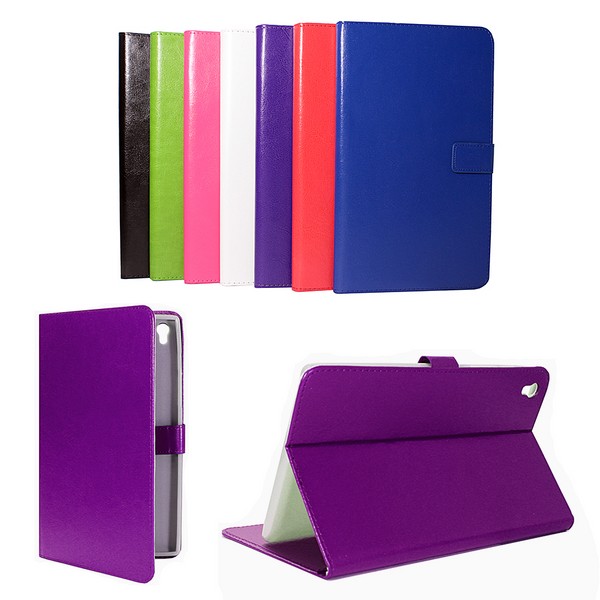 Аксессуары для сотовых оптом: Чехол-книга для планшета на силиконе для  Asus FE171 фиолетовый