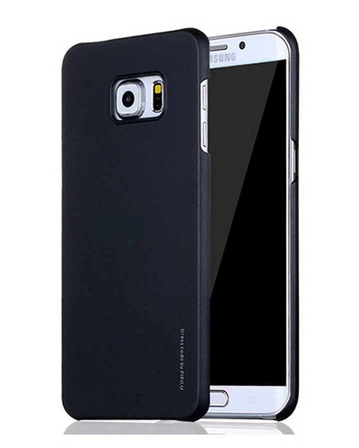 Аксессуары для сотовых оптом: Пластиковая накладка Seven Days Metallic для Samsung A710 черный