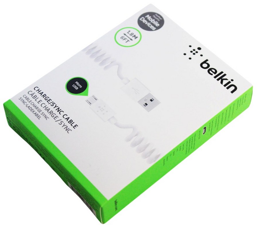    :  Belkin  1.8  micro USB 