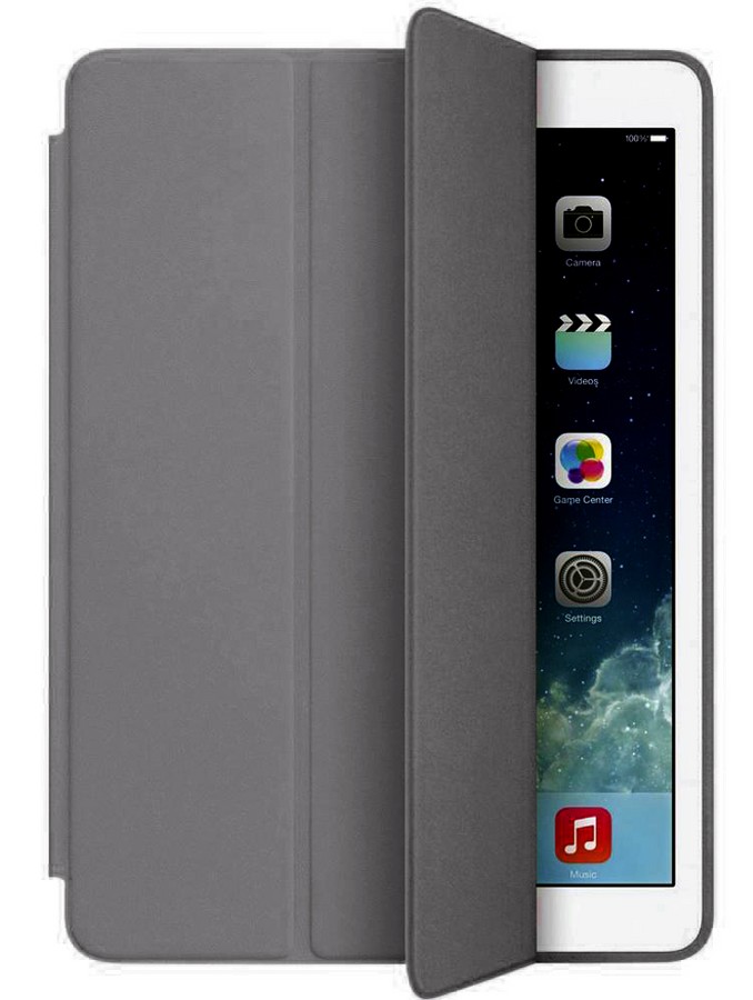 Аксессуары для сотовых оптом: Чехол-книга для планшета Smart Case  для Apple New iPad (2017) серый
