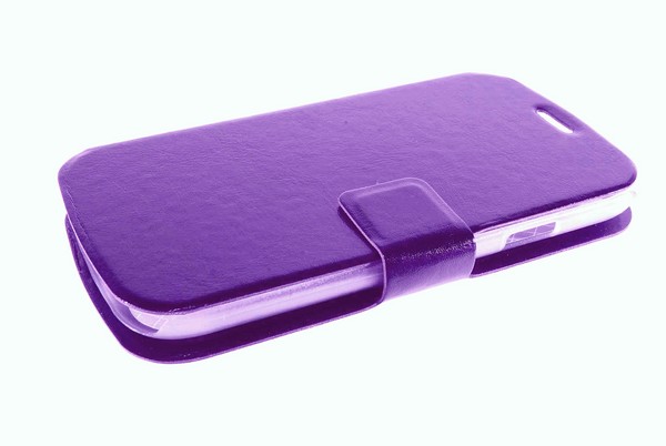 Аксессуары для сотовых оптом: Чехол-книга боковая для Sony Z5 фиолетовая