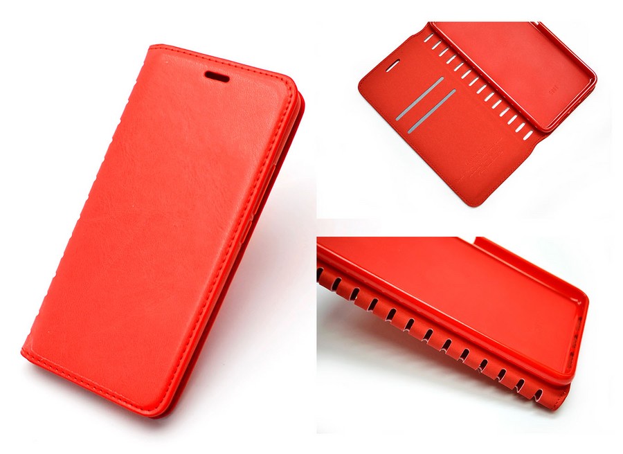 Аксессуары для сотовых оптом: Чехол-книга боковая для Lenovo Vibe X3 красный
