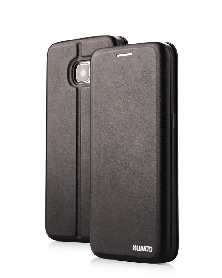 Аксессуары для сотовых оптом: Кожаный чехол-книга Xundd Saina Series для Samsung Galaxy Note 5 черный
