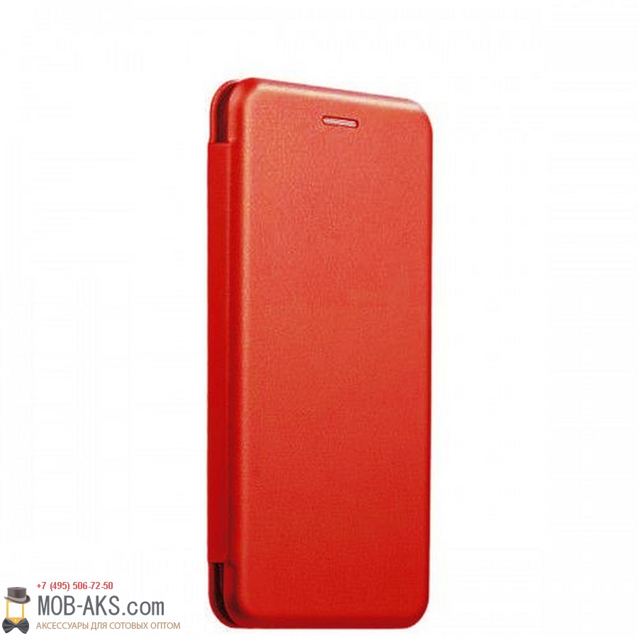 Аксессуары для сотовых оптом: Чехол-книга боковая для Lenovo A806 красный