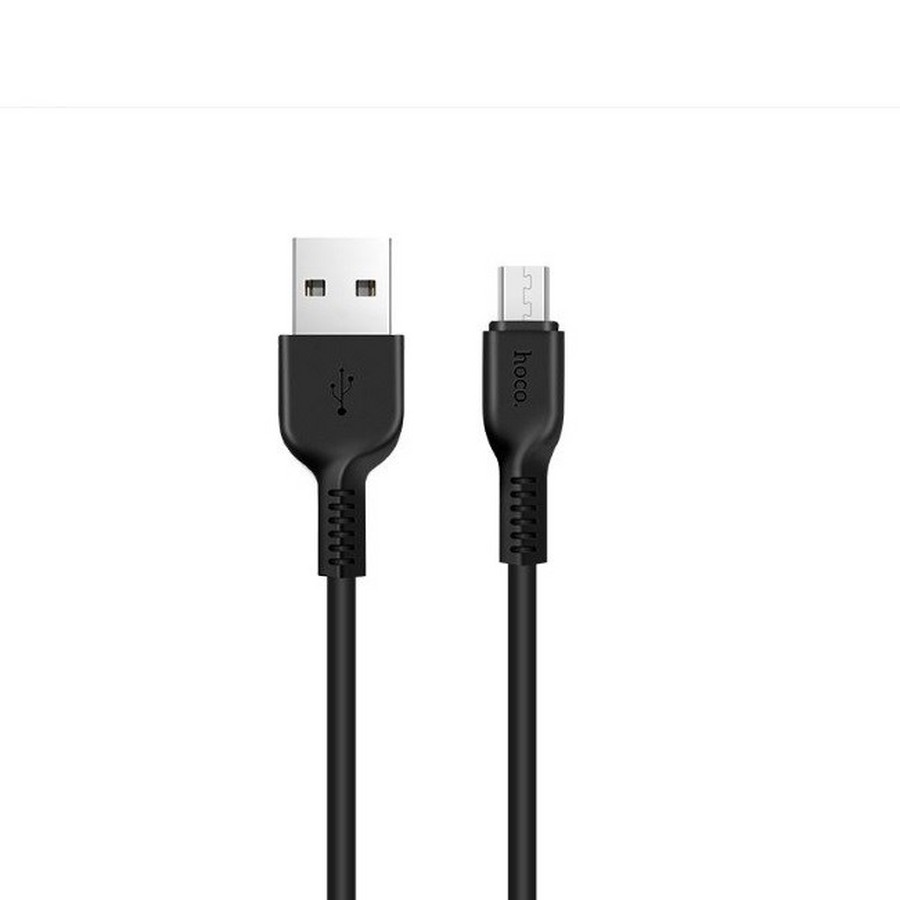 Аксессуары для сотовых оптом: USB кабель Hoco X20 Lightning 1m черный