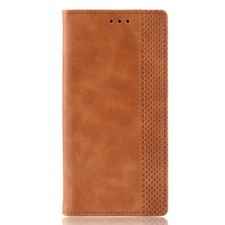 Аксессуары для сотовых оптом: Чехол-книга боковая Premium 2 для Xiaomi Redmi Note 11 Pro+ 5G коричневый
